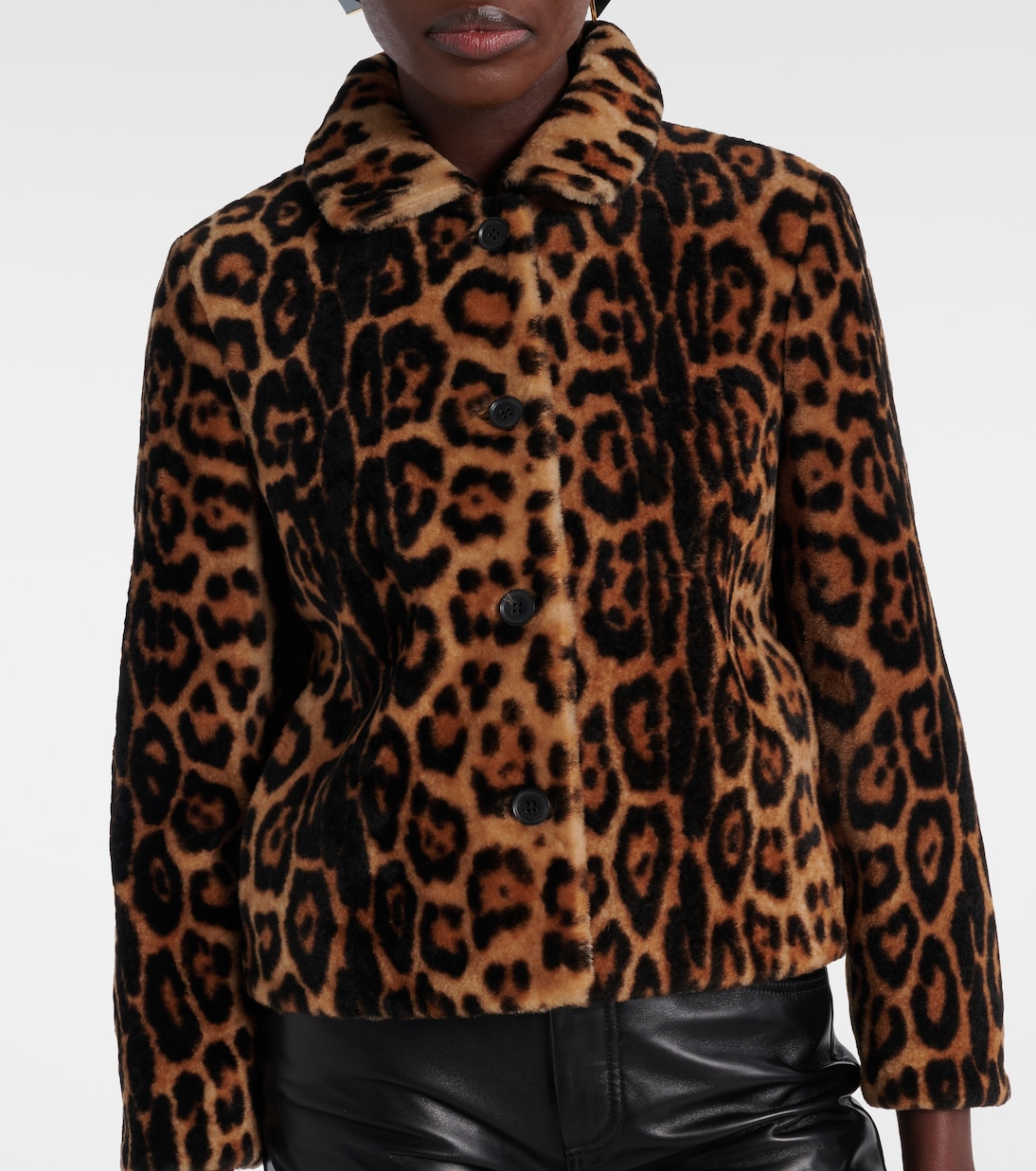 Montmartre leopard-print shearling jacket | Nili Lotan