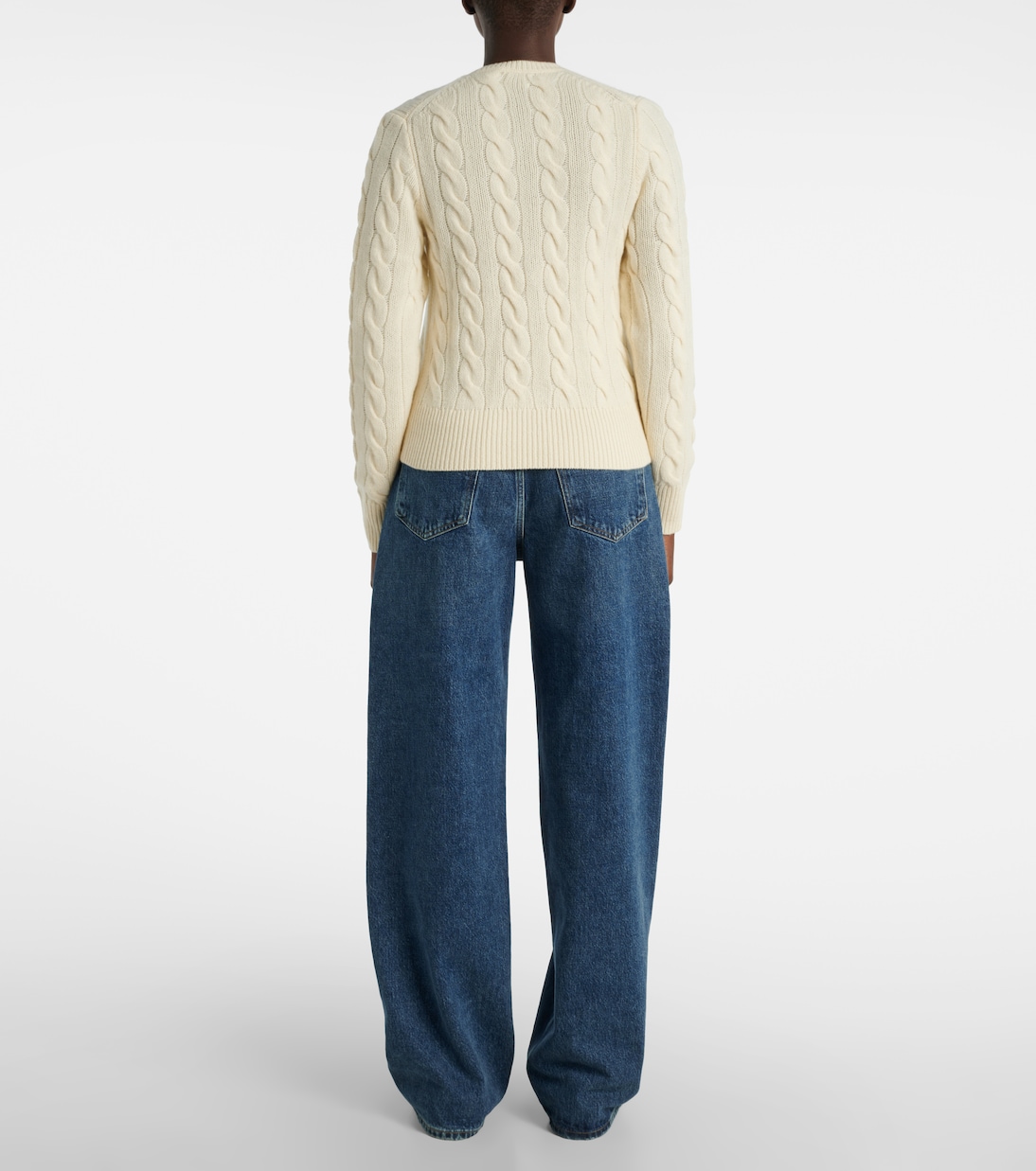 Cárdigan trenzado de lana y cachemir | Polo Ralph Lauren