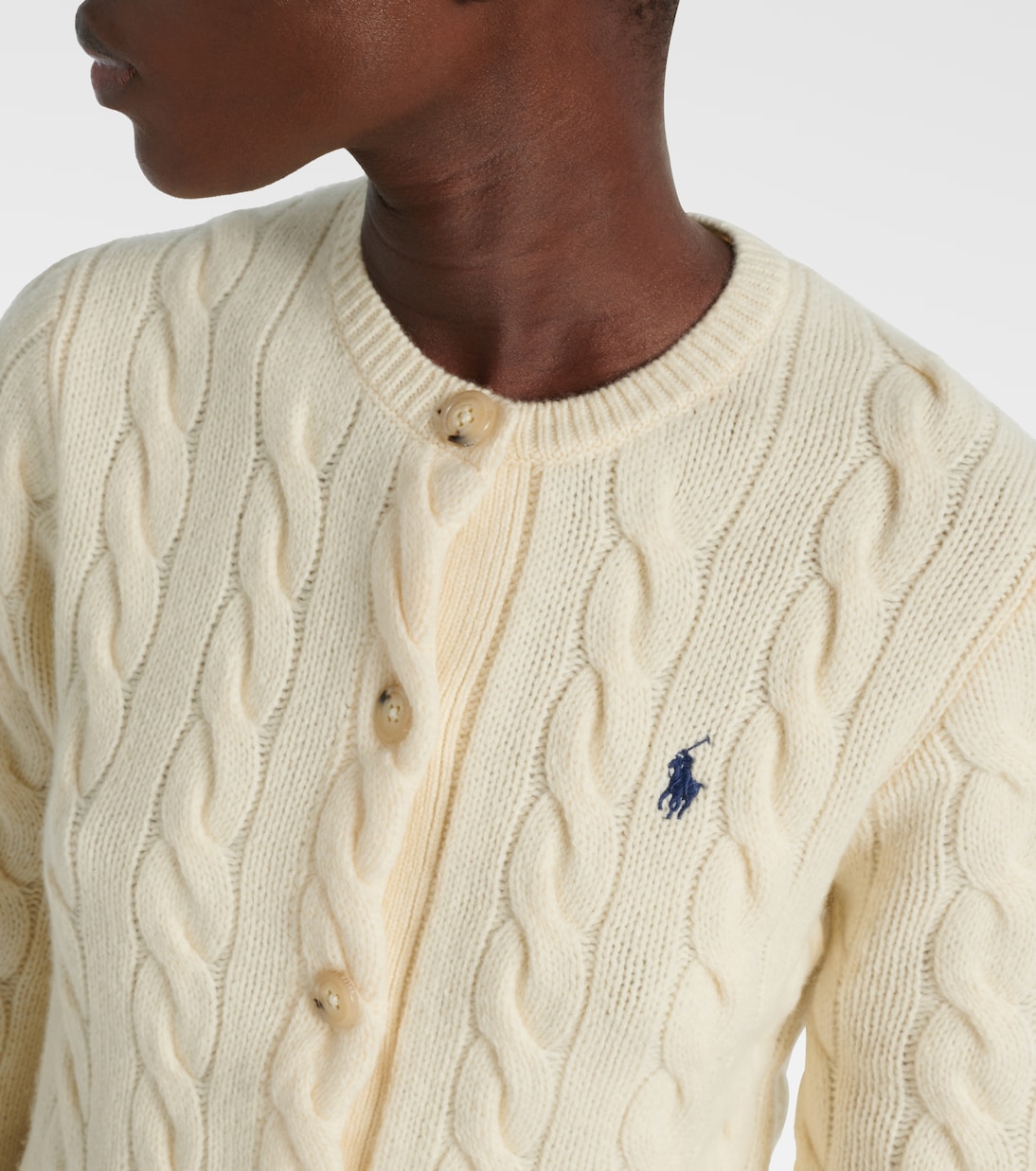 Cárdigan trenzado de lana y cachemir | Polo Ralph Lauren
