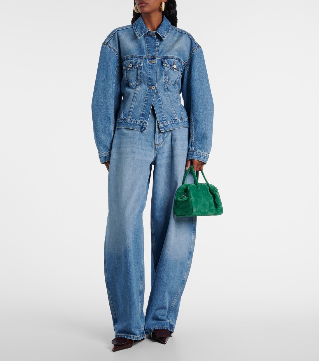 Ovalo De-Nîmes barrel-leg jeans | Jacquemus