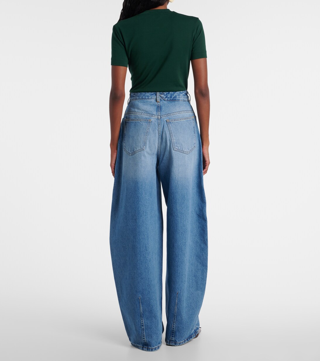 Ovalo De-Nîmes barrel-leg jeans | Jacquemus