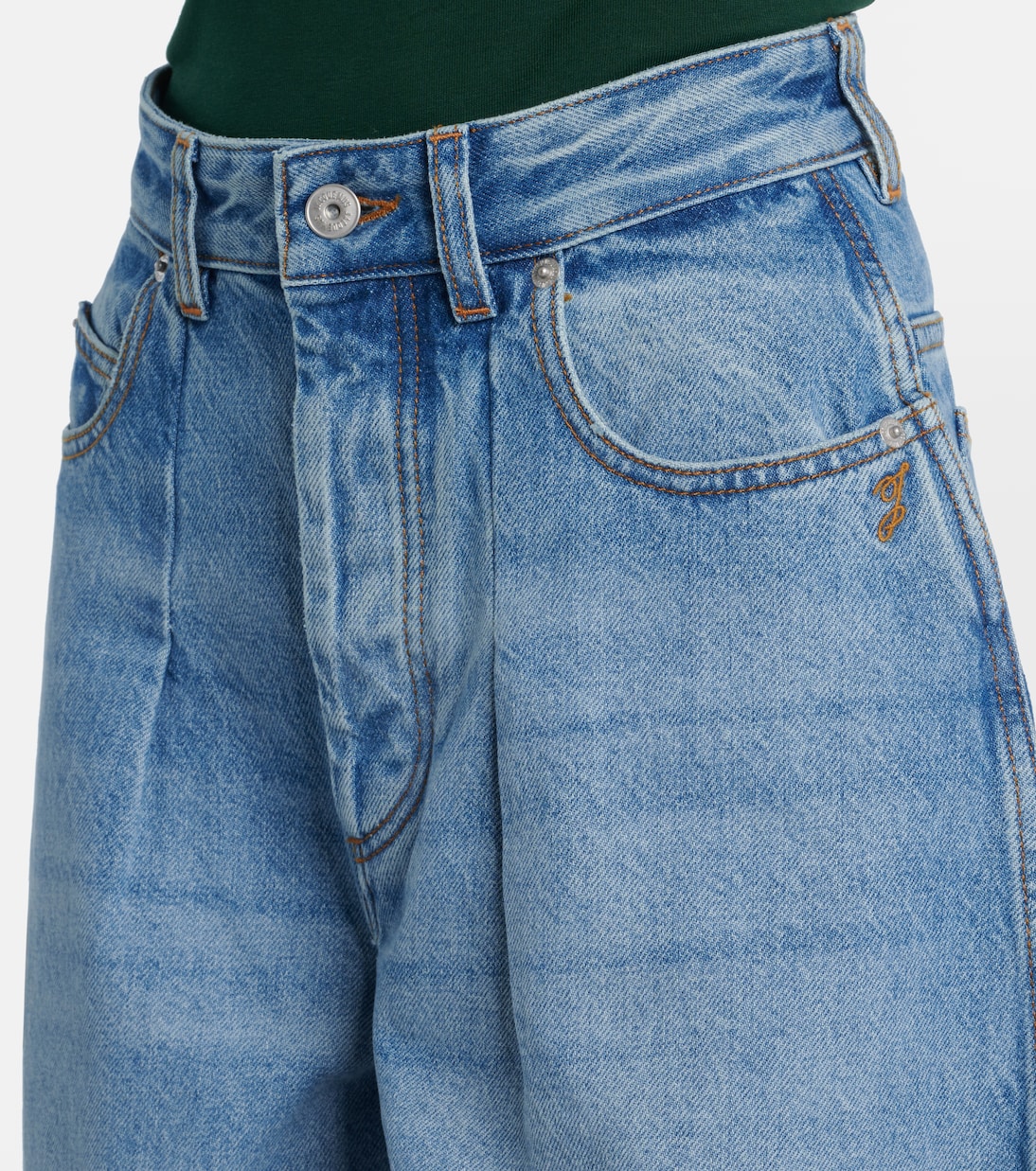Ovalo De-Nîmes barrel-leg jeans | Jacquemus