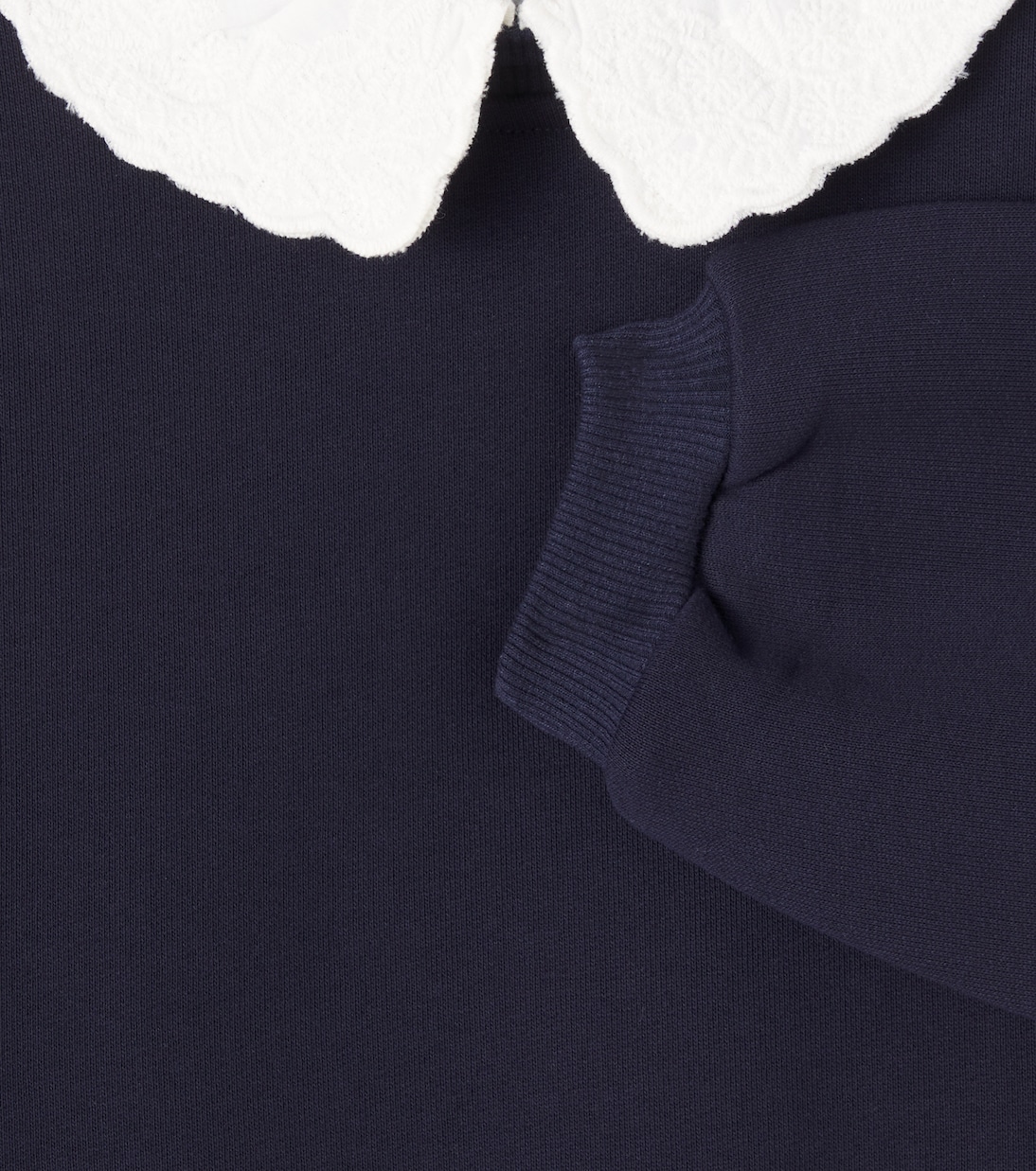 Mandy cotton jersey sweatshirt | C'era Una Volta