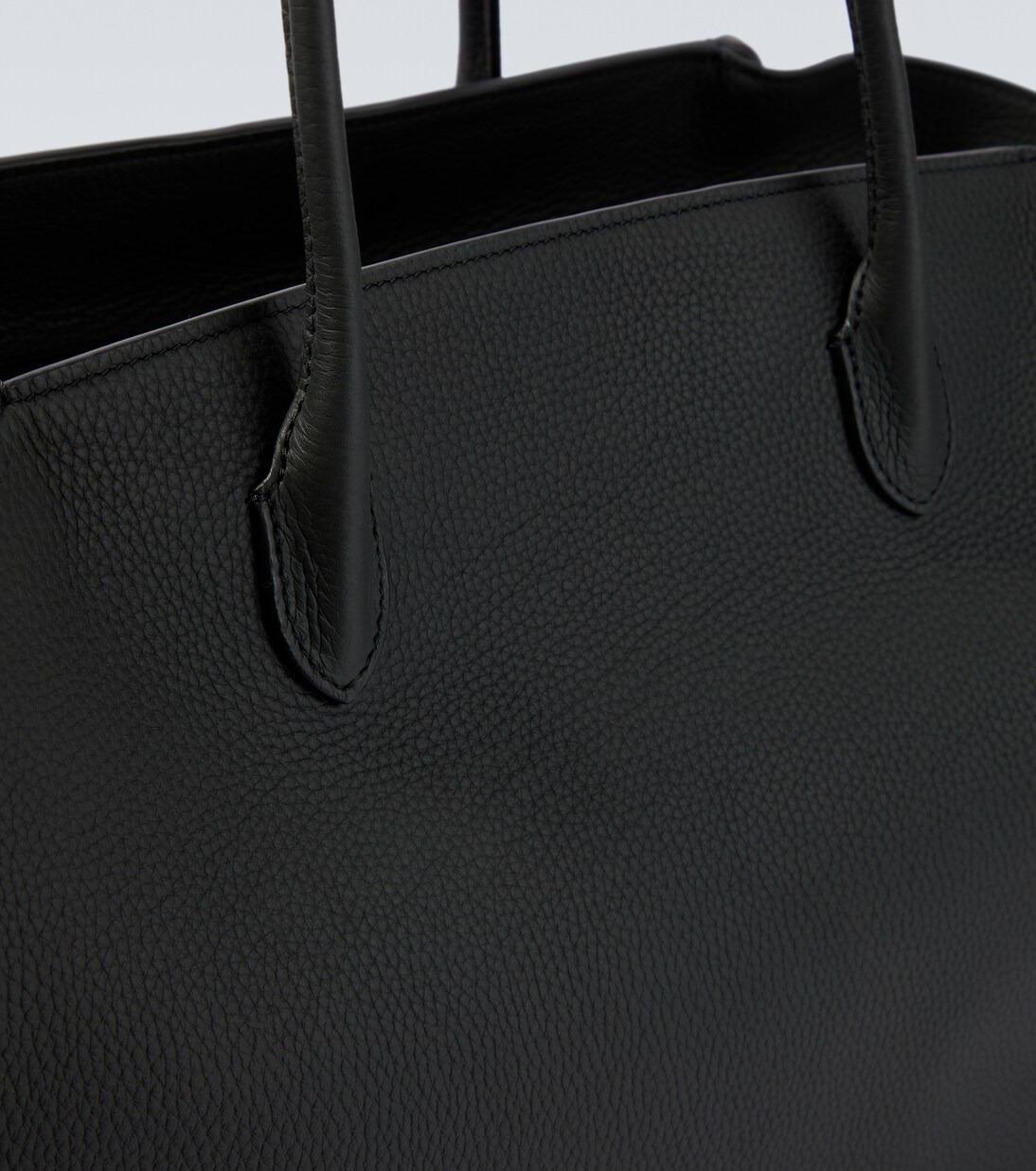Marlo 17 leather tote bag | The Row