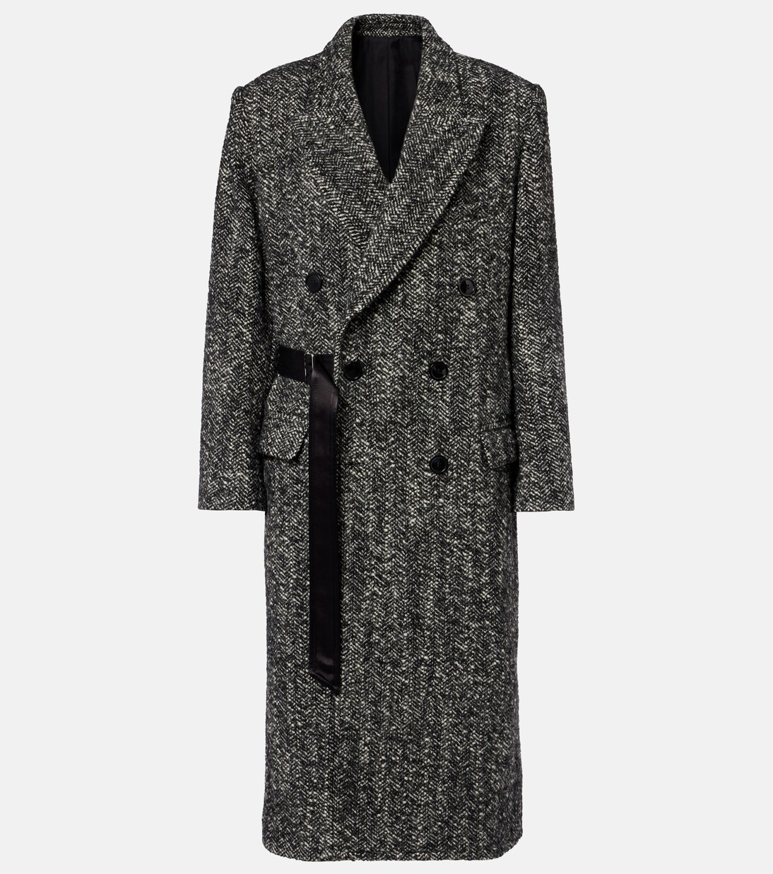 Abrigo Ebyane de tweed en mezcla de lana  | Isabel Marant