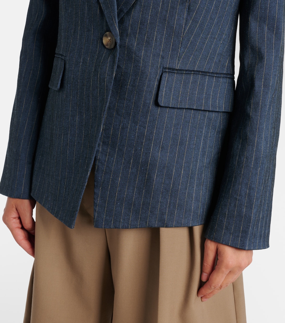 Blazer Obie aus einem Leinengemisch | Veronica Beard
