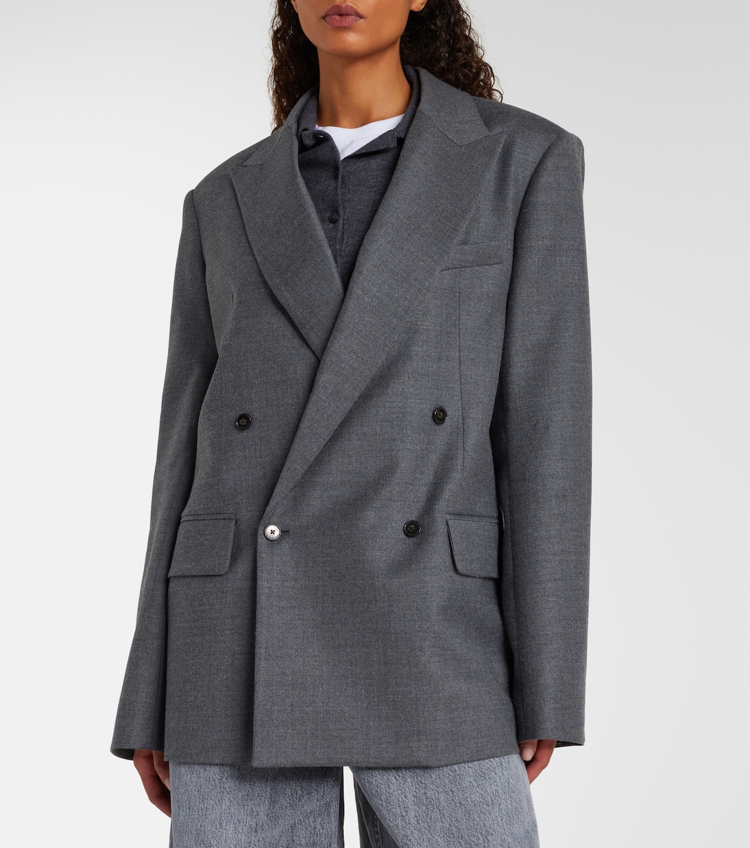 Blazer Newark aus einem Wollgemisch | The Frankie Shop