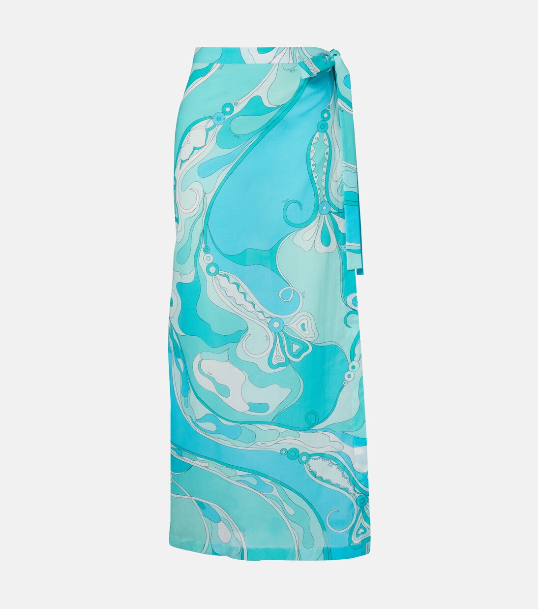 Orchidee cotton beach cover-up | Pucci