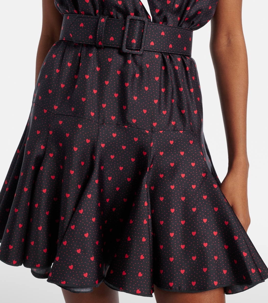 Robe imprimée en soie | Rodarte