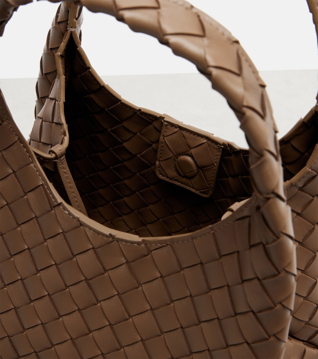 حقيبة للكتف من الجلد Campana Medium | Bottega Veneta