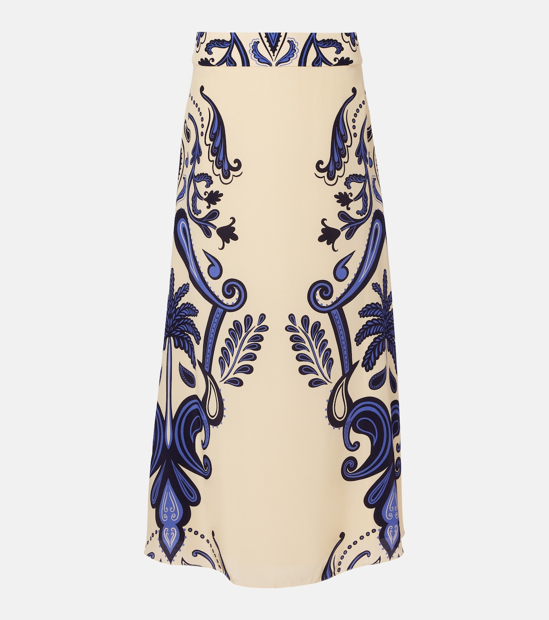 Paisley silk maxi skirt | Johanna Ortiz