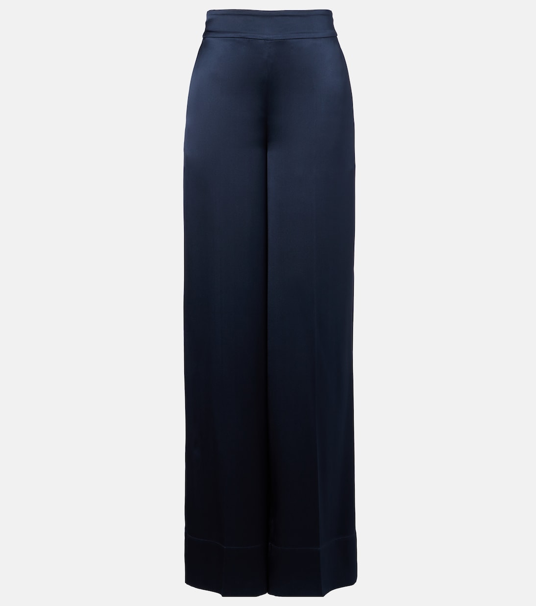 Dijon silk satin wide-leg pants | Joseph