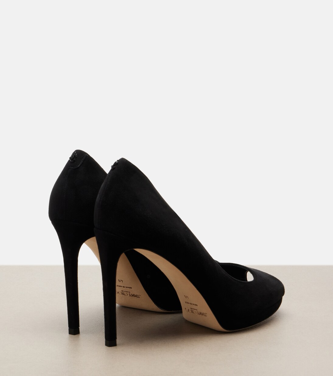 Riya suede peep-toe pumps | Jimmy Choo