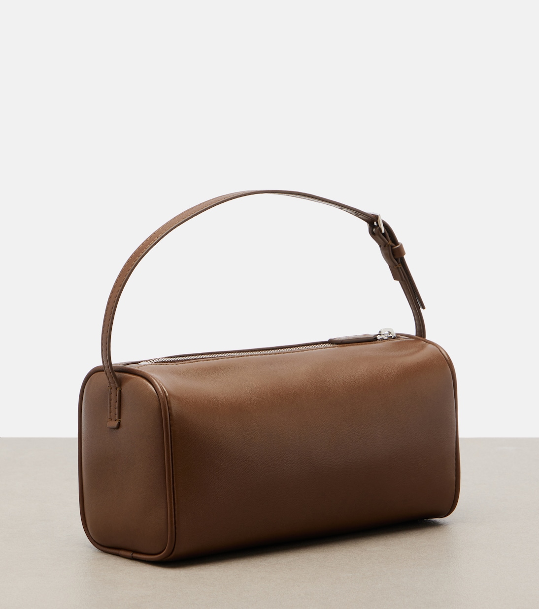 '90s leather top-handle bag | The Row