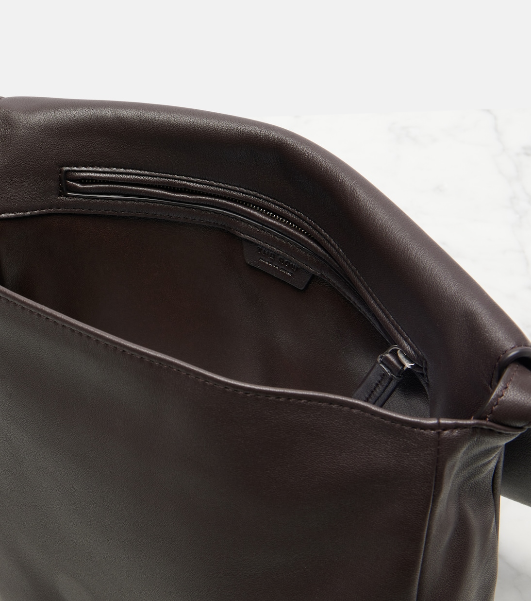 Nuance Two leather shoulder bag | The Row
