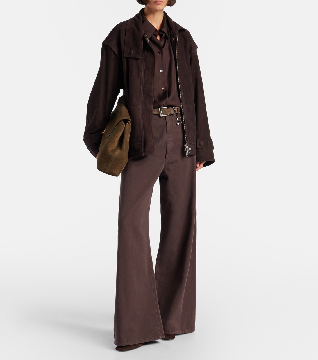 Chaqueta Kamala de ante oversized | Rotate