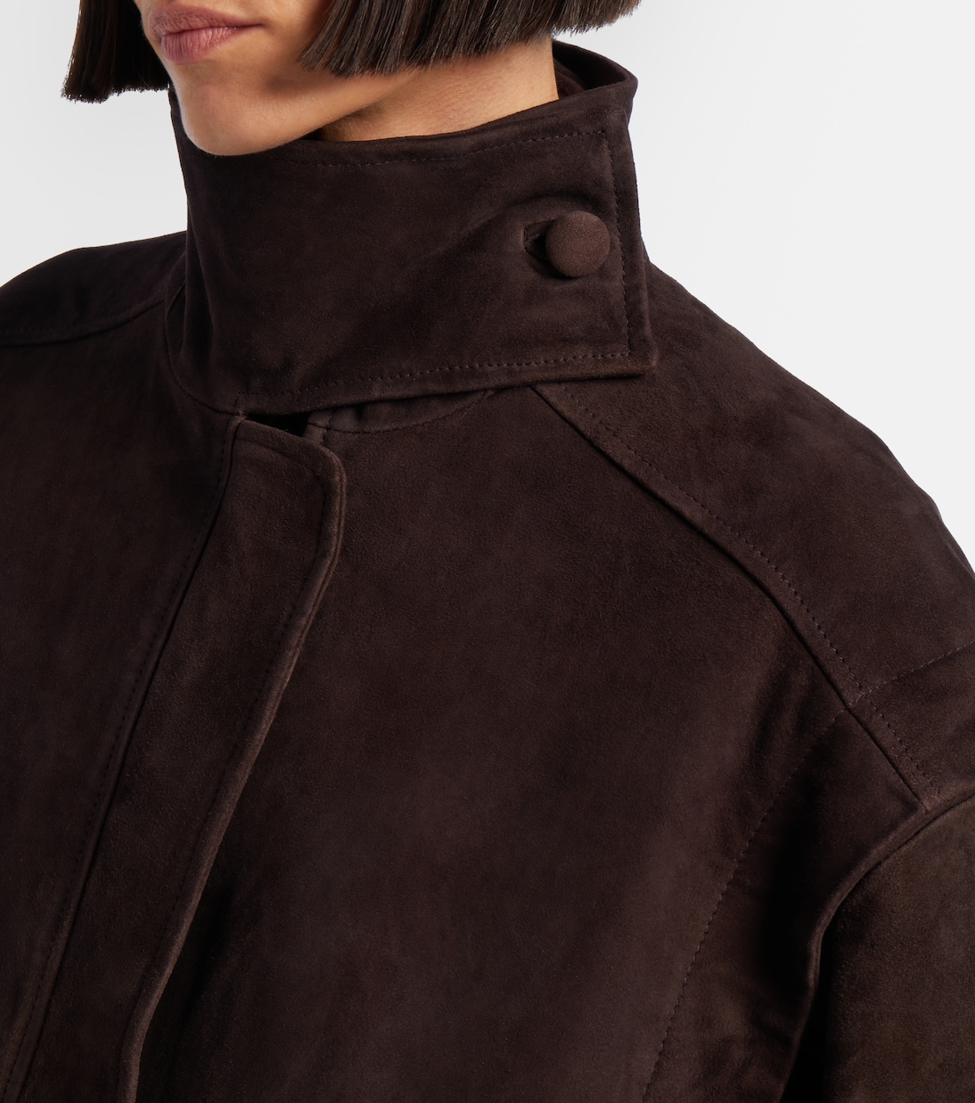 Chaqueta Kamala de ante oversized | Rotate