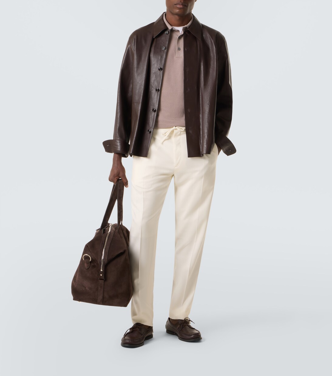 Polo de piqué de algodón | Lardini