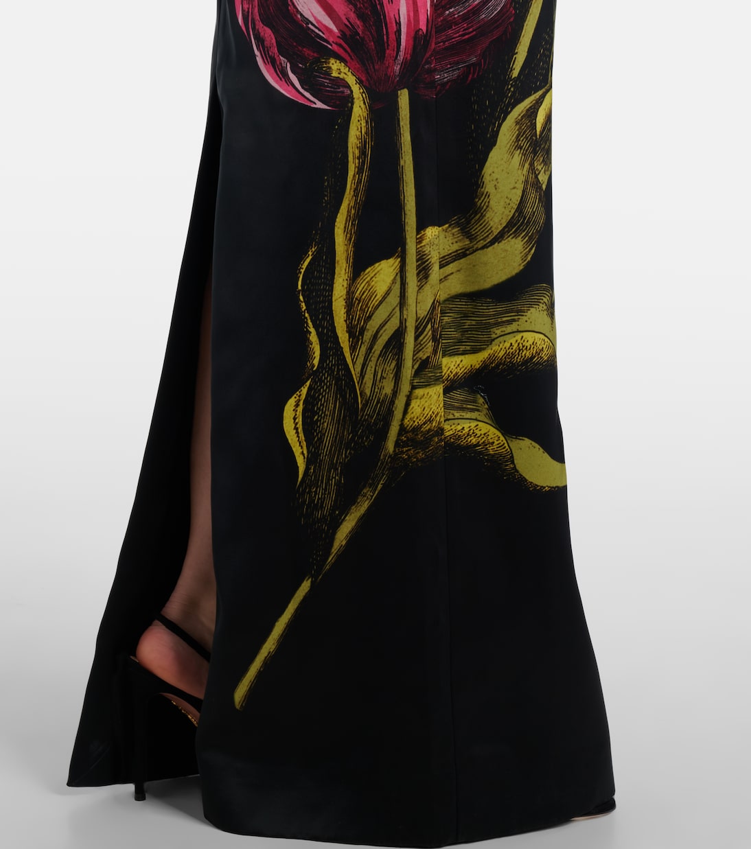 Floral duchess satin gown | Erdem