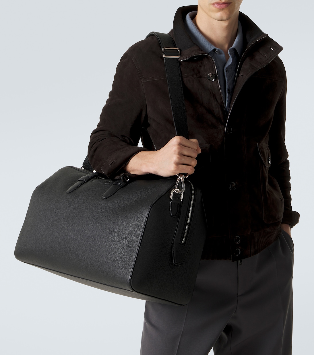 Sac de voyage en cuir | Brioni