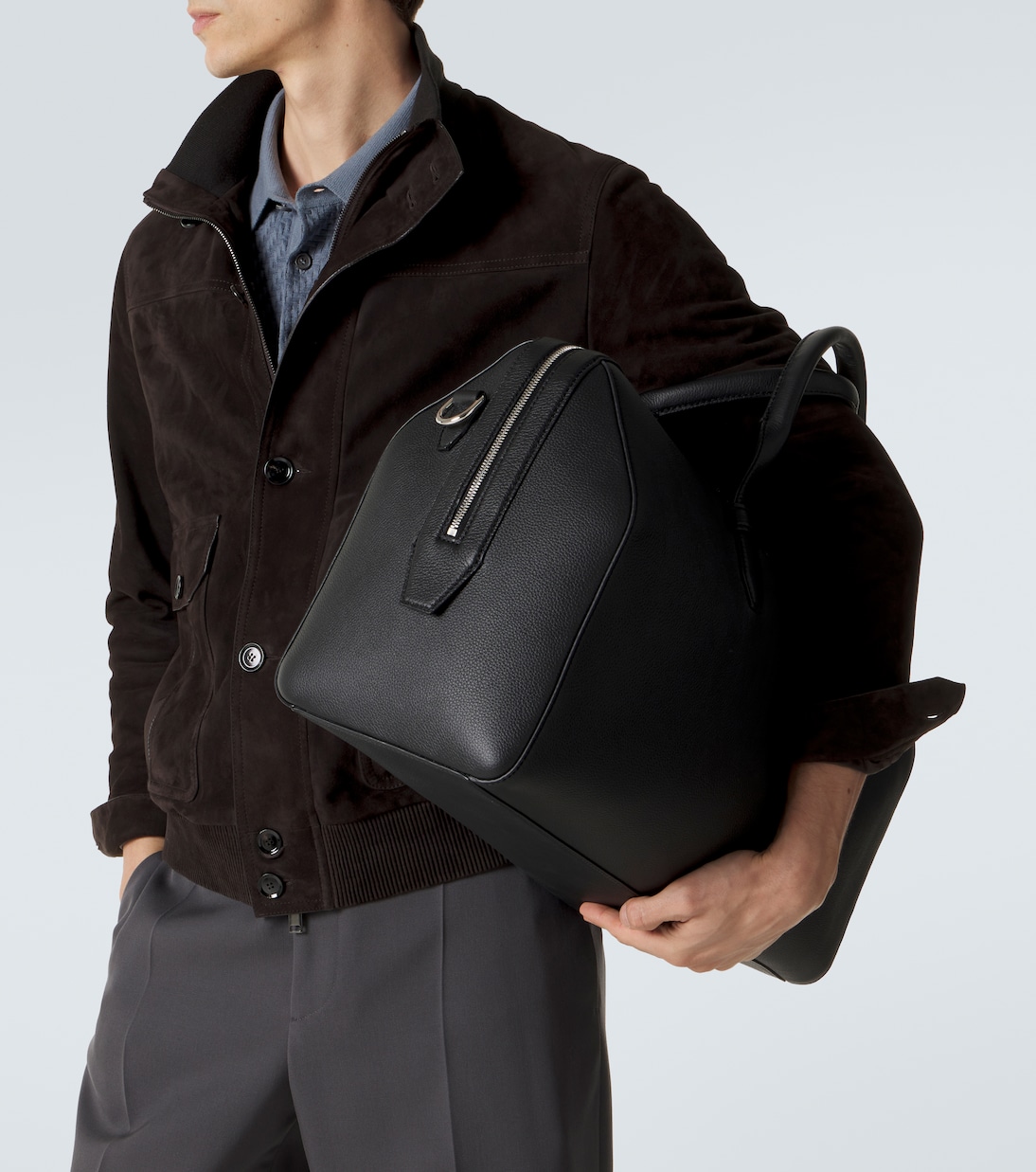Sac de voyage en cuir | Brioni