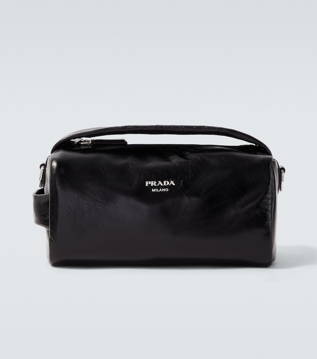Leather shoulder bag | Prada