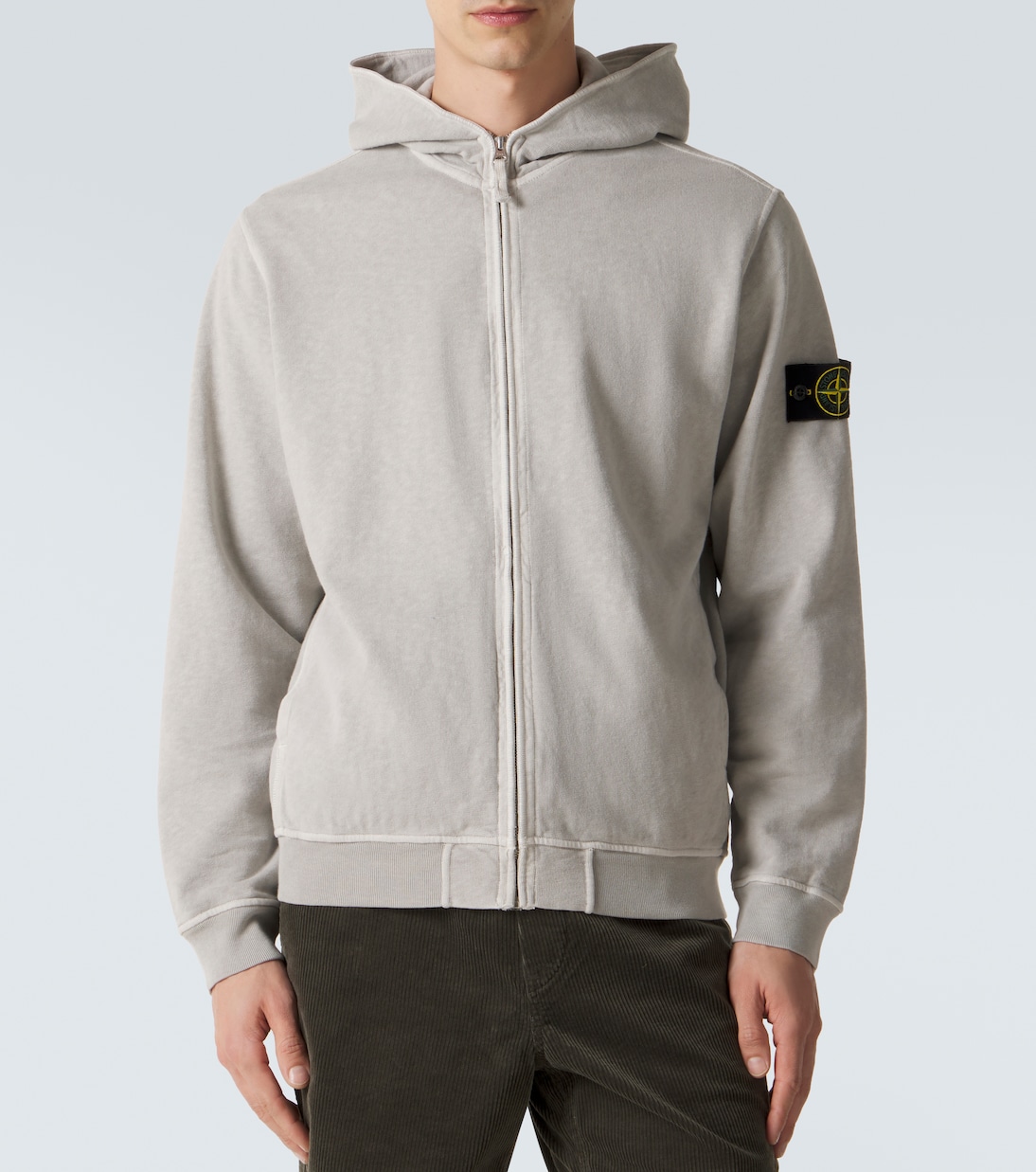 Kapuzenjacke aus Baumwoll-Jersey | Stone Island