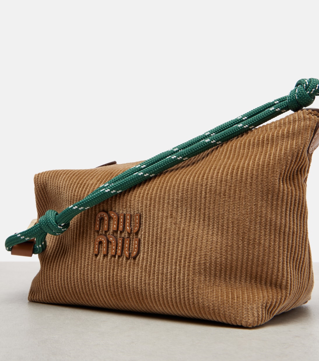Corduroy shoulder bag | Miu Miu