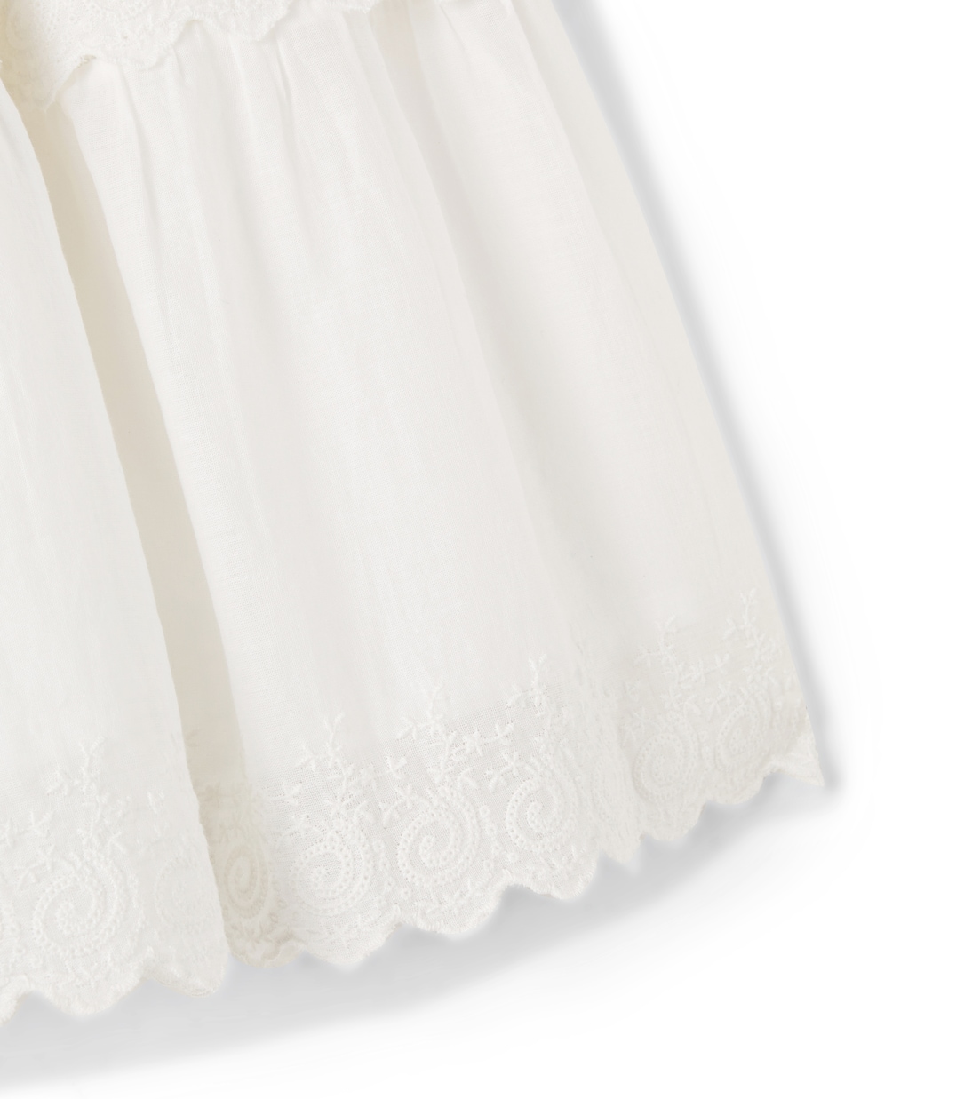 Bestickter Rock Lavona aus Baumwolle | Bonpoint