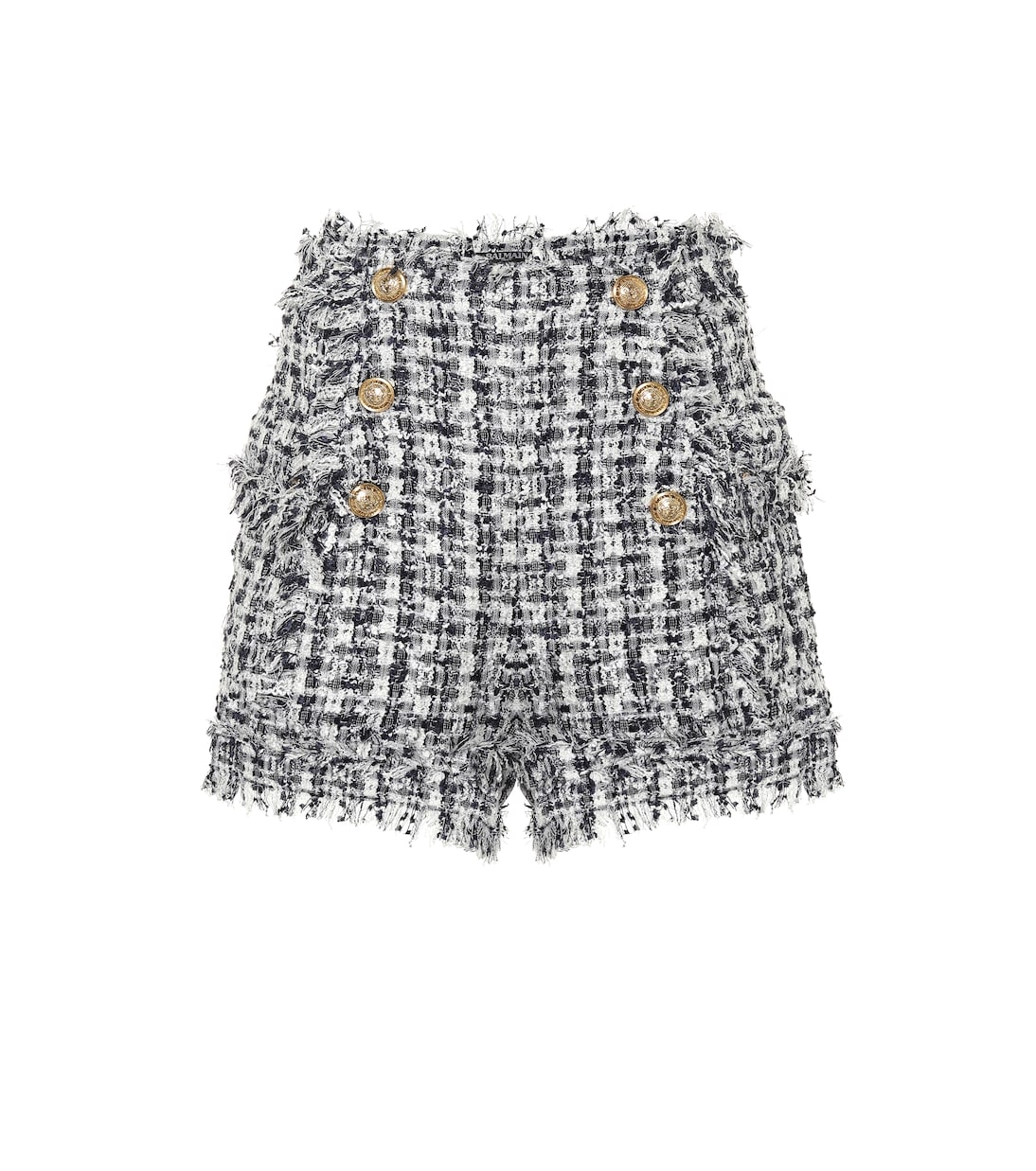 Shorts de tweed bouclé | Balmain