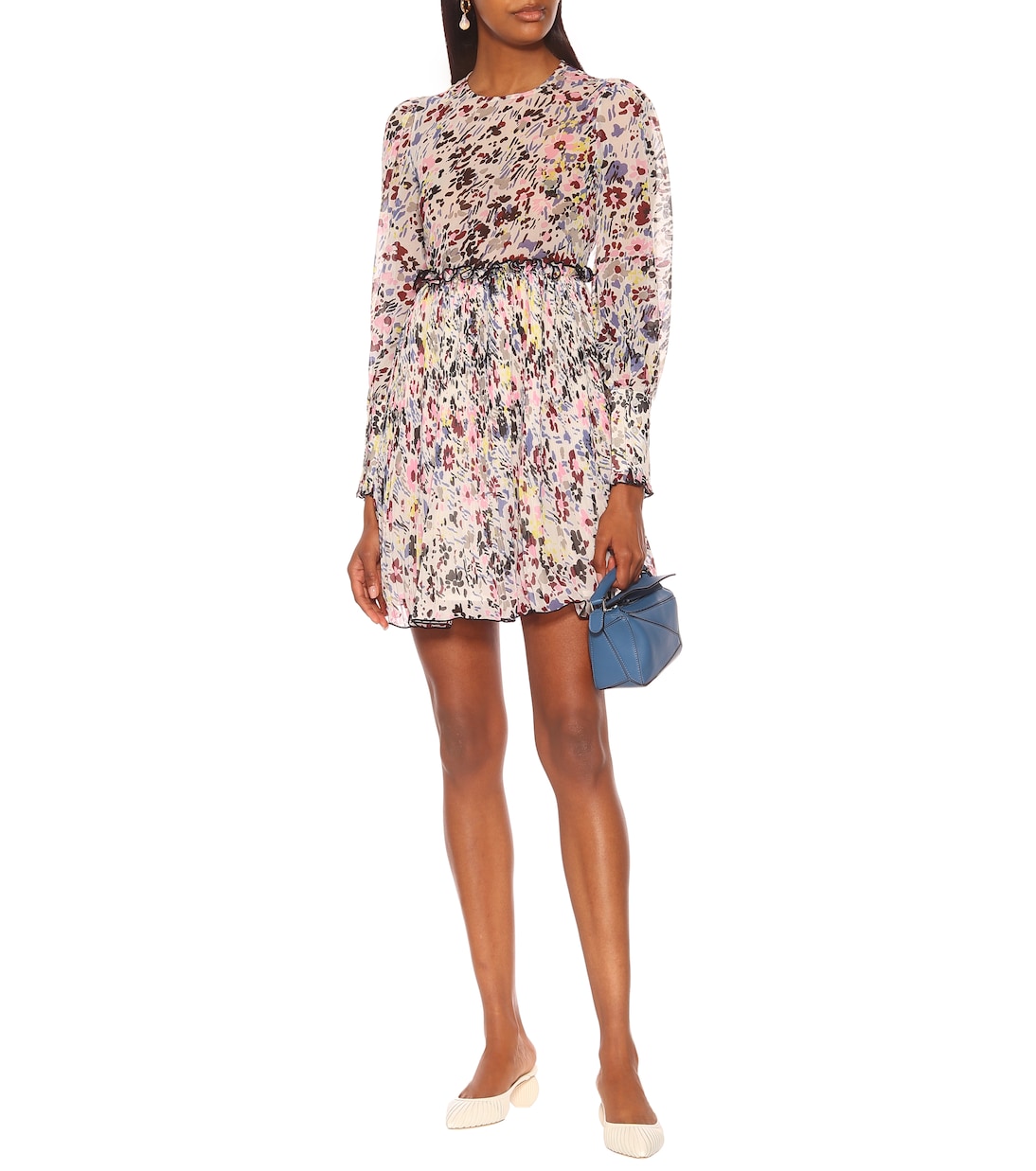 Mini-robe imprimée | Ganni