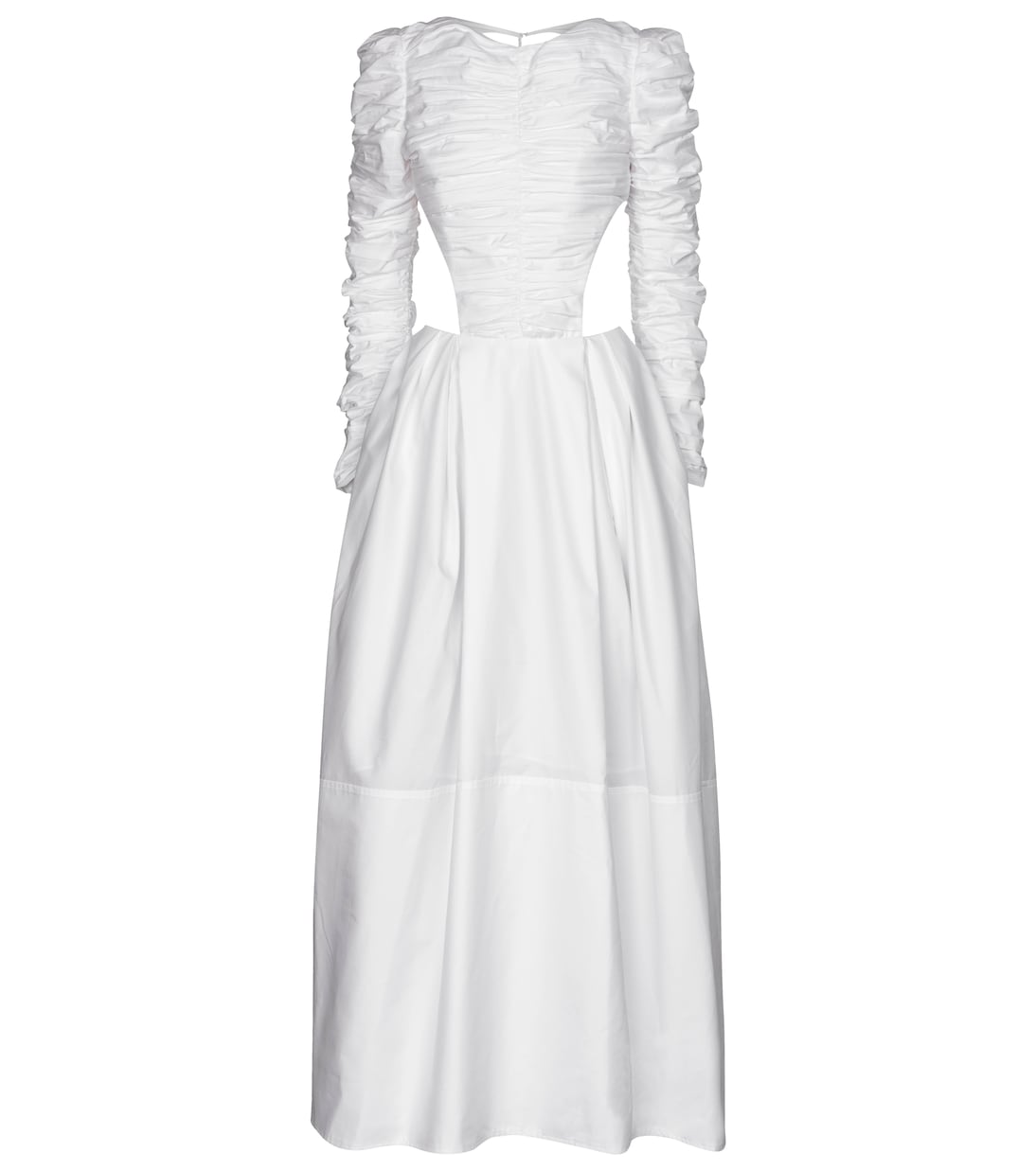 Rosaline cotton twill gown | Khaite
