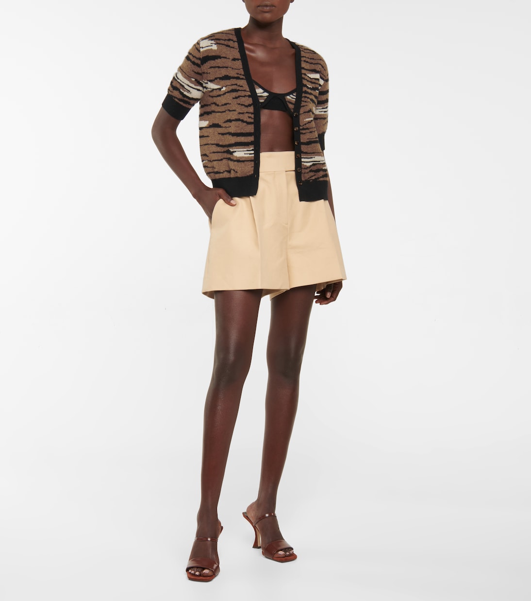 Bralette Eda de cachemir | Khaite