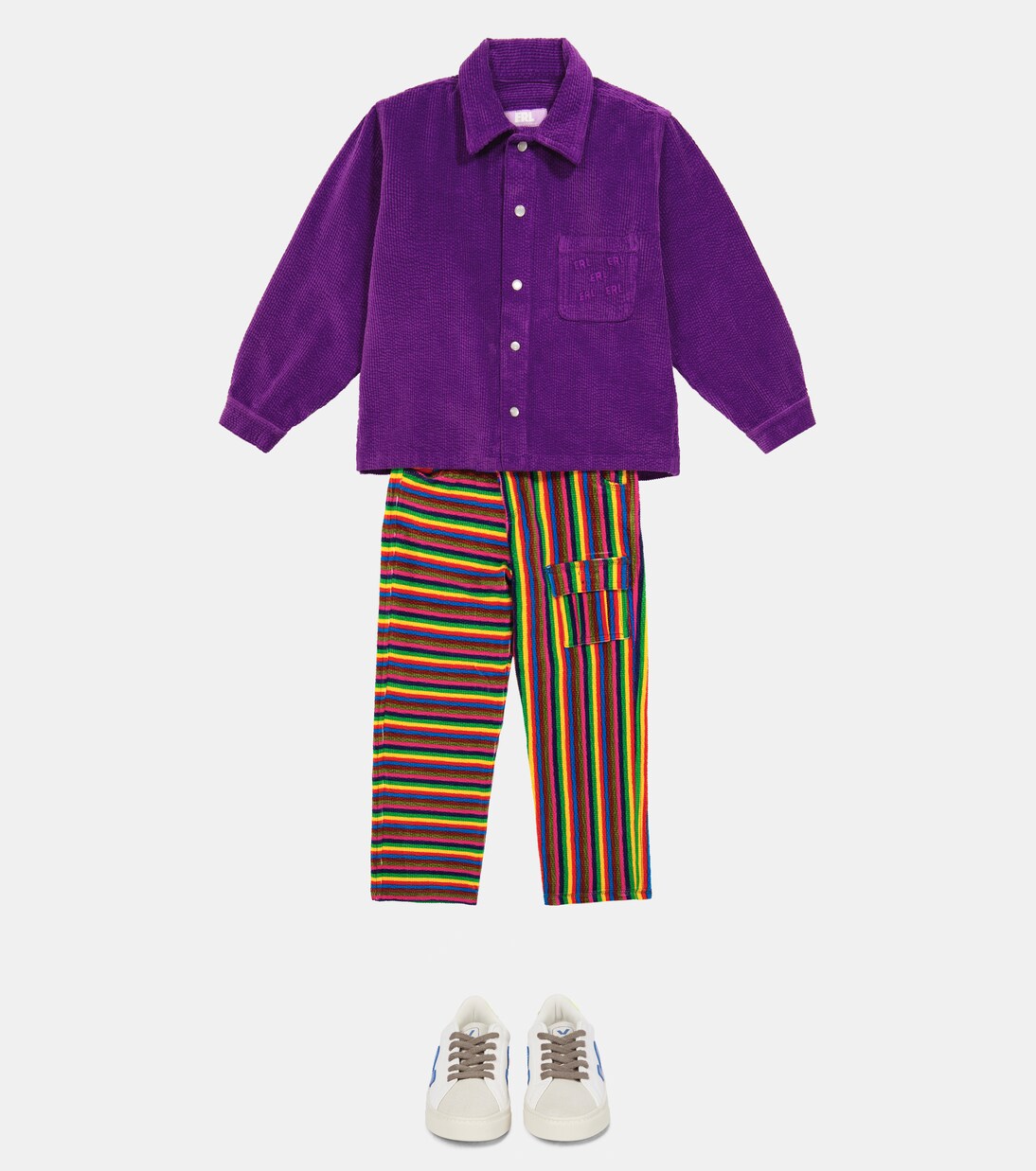 Camisa en pana de algodón elástico | ERL Kids