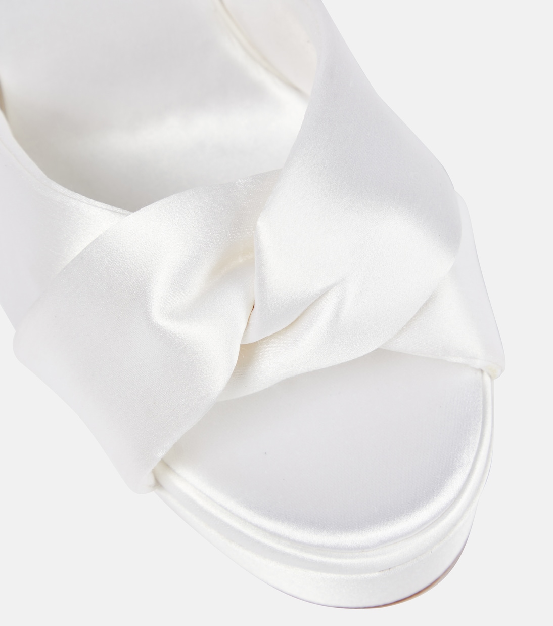 Sandali Olie 140 in raso con platform | Aquazzura