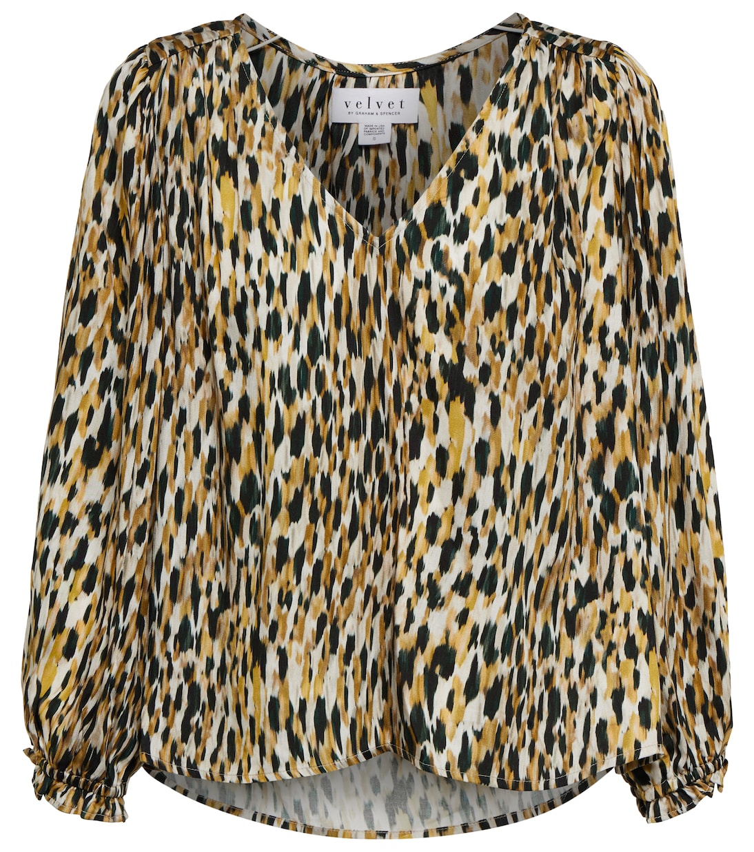 Bedruckte Bluse | Velvet
