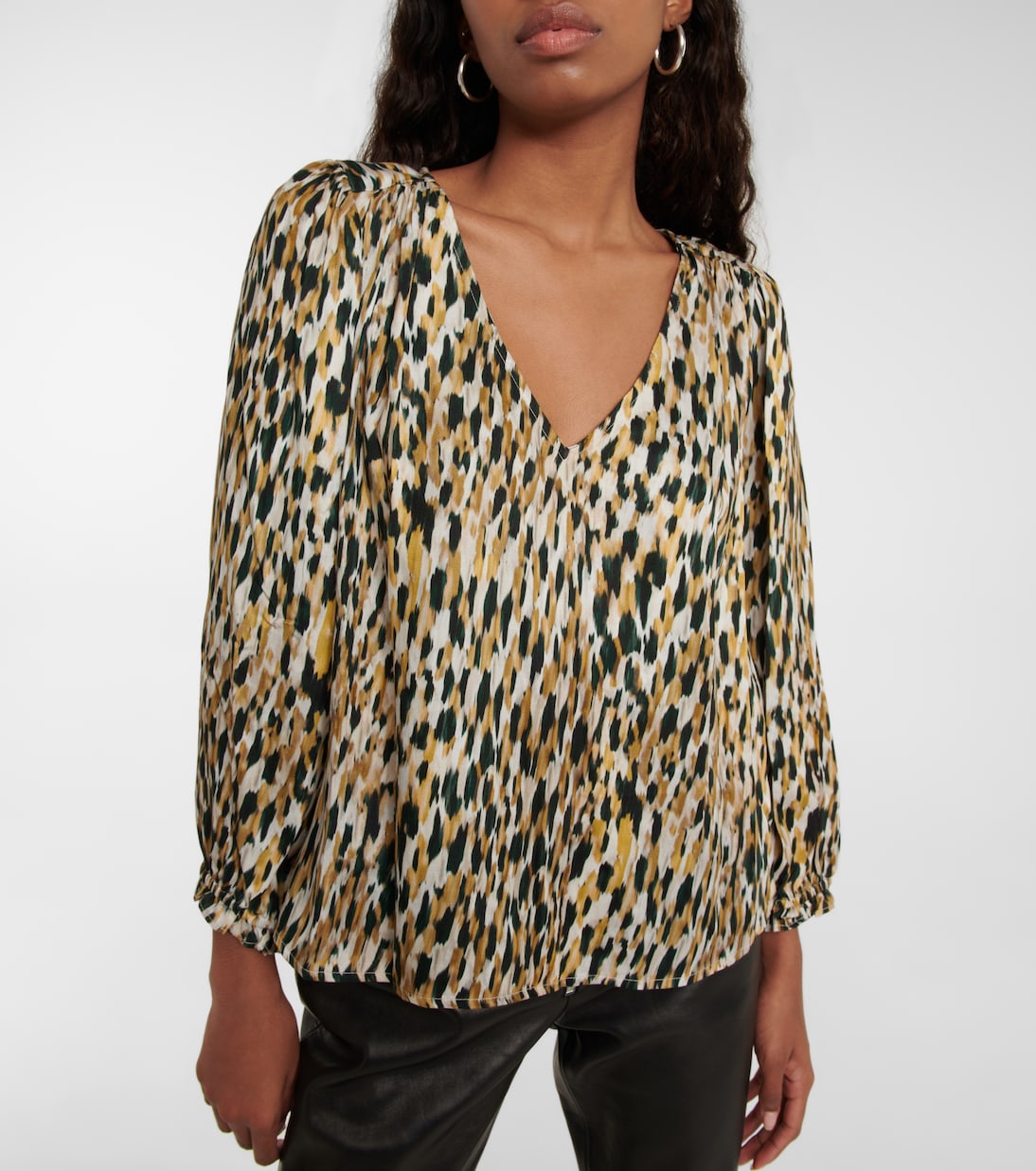Bedruckte Bluse | Velvet