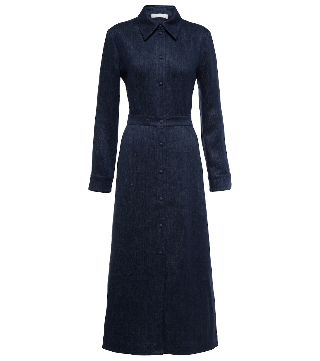 Robe chemise en lin | Chloé