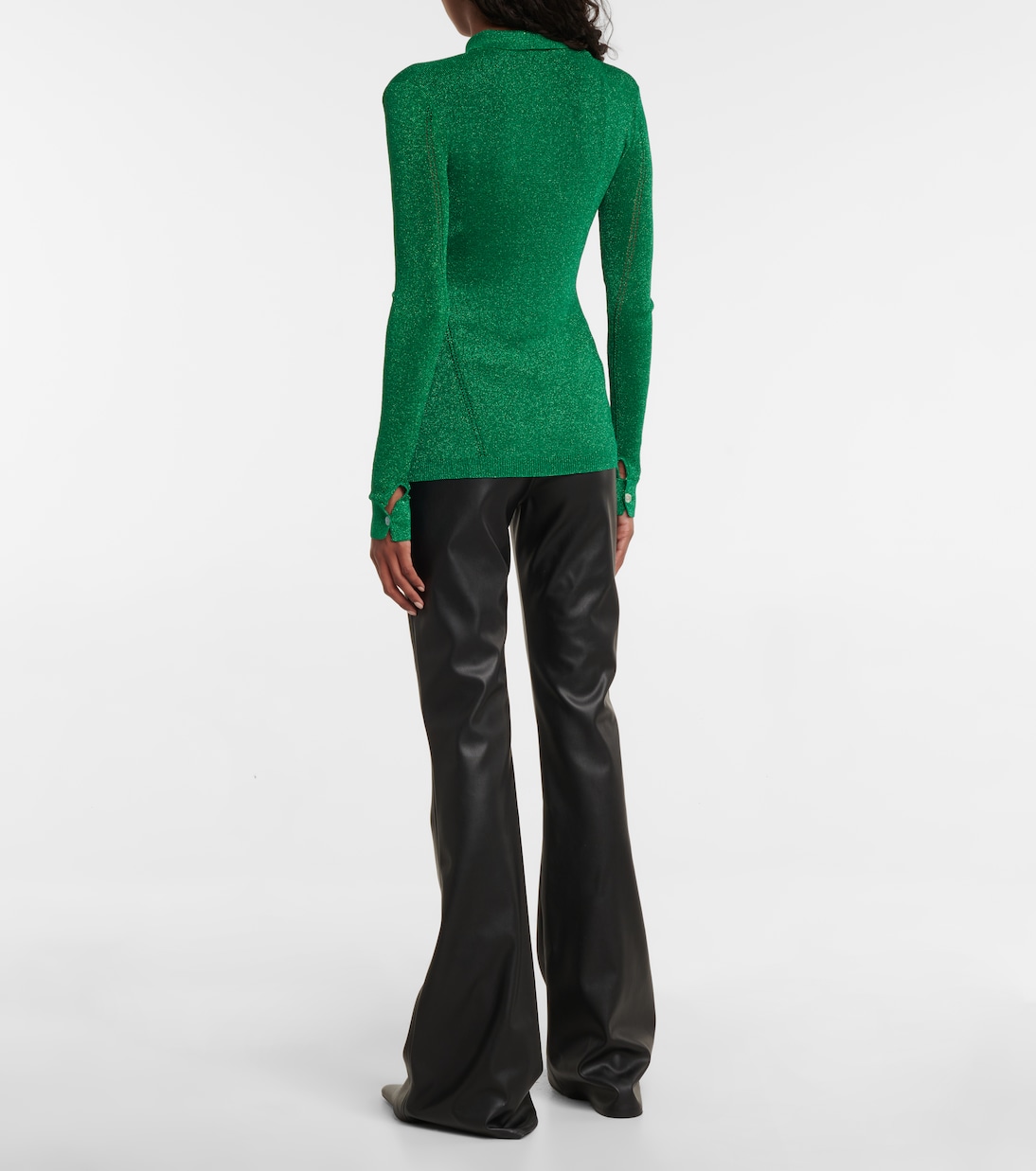 Metallic knit top | Dodo Bar Or