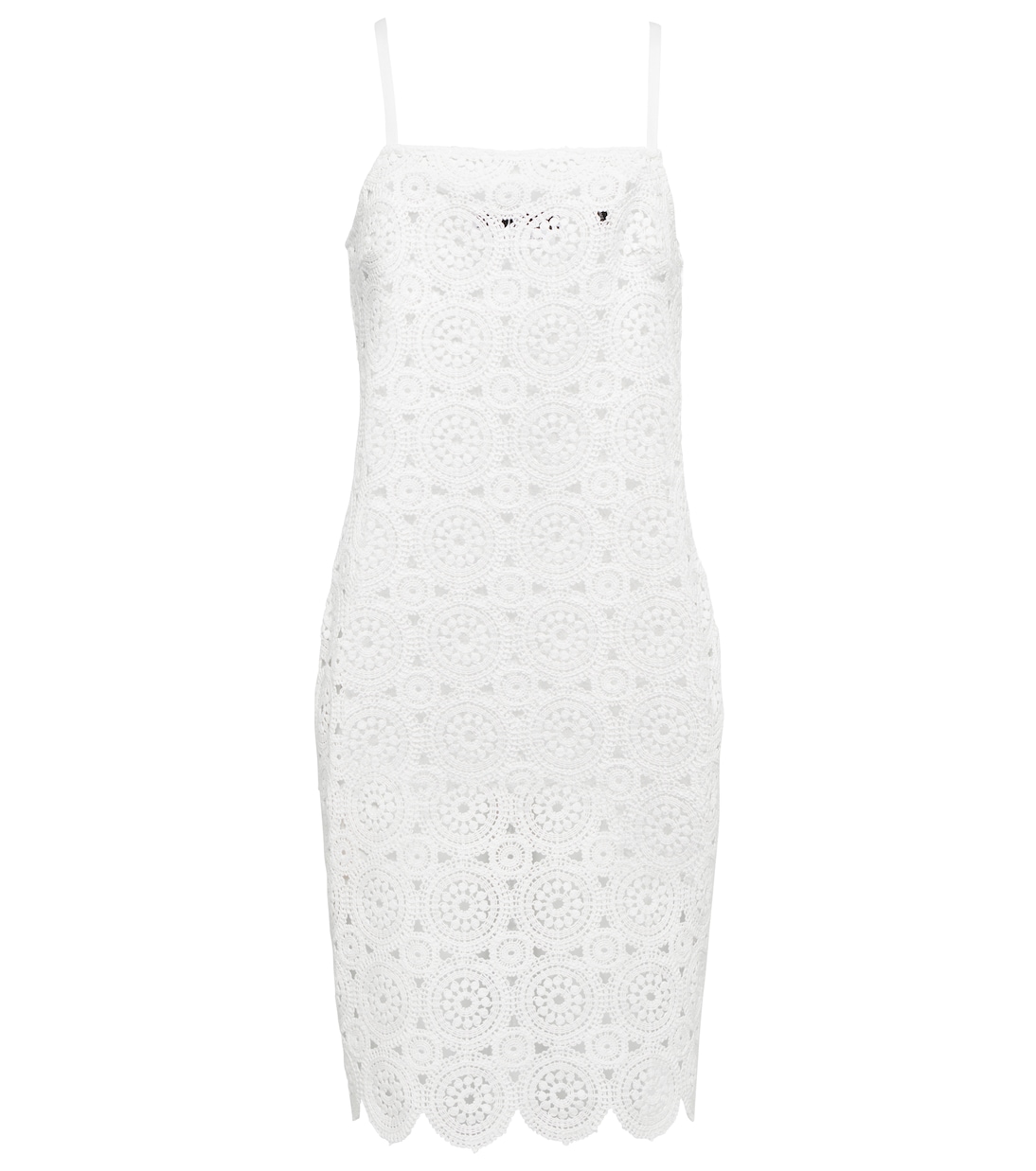Silke cotton-blend crochet minidress | Rotate