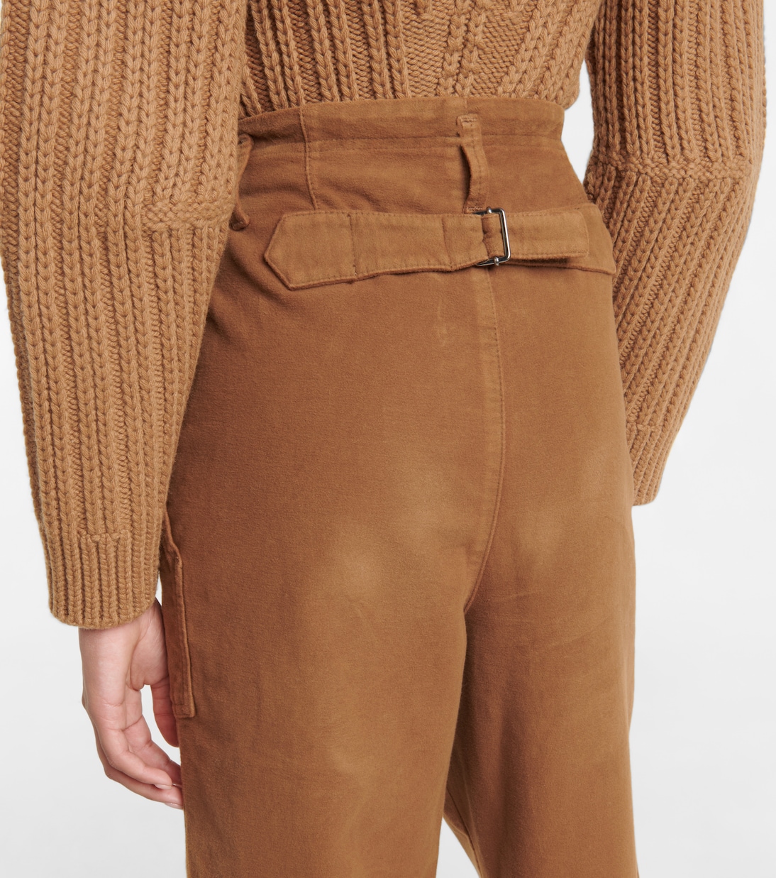 Pantalon à taille haute en coton | Tod's