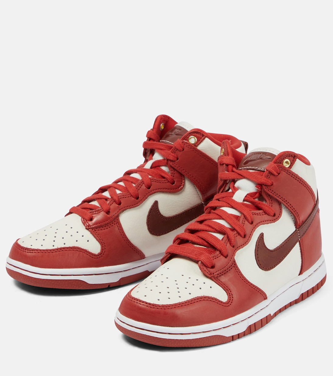 Baskets Dunk High en cuir | Nike