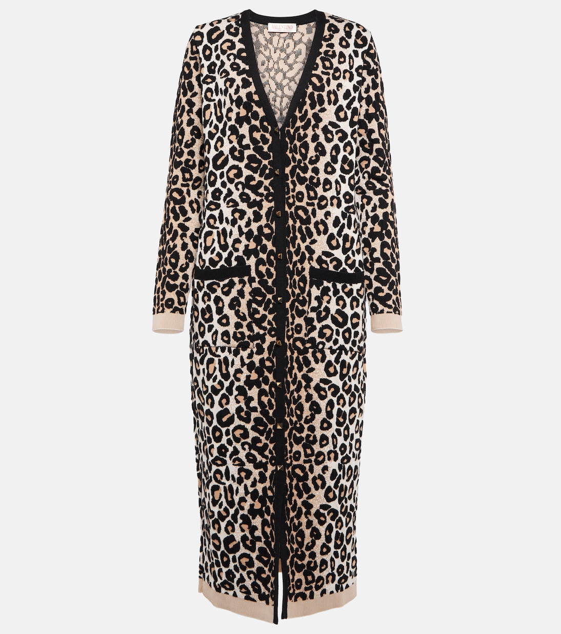 Leopard-print cardigan | Valentino