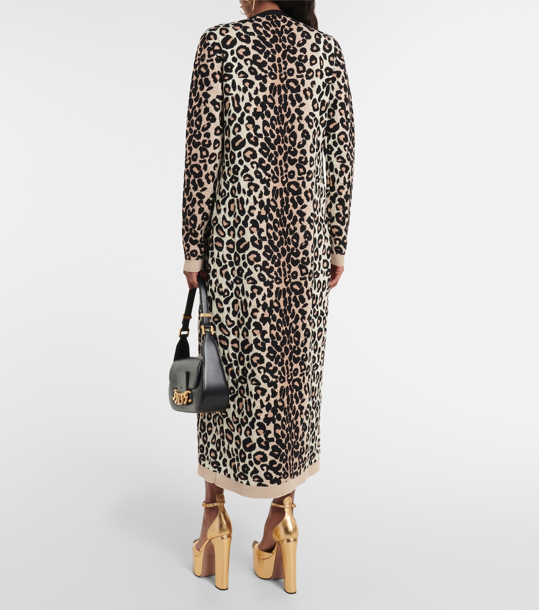 Leopard-print cardigan | Valentino