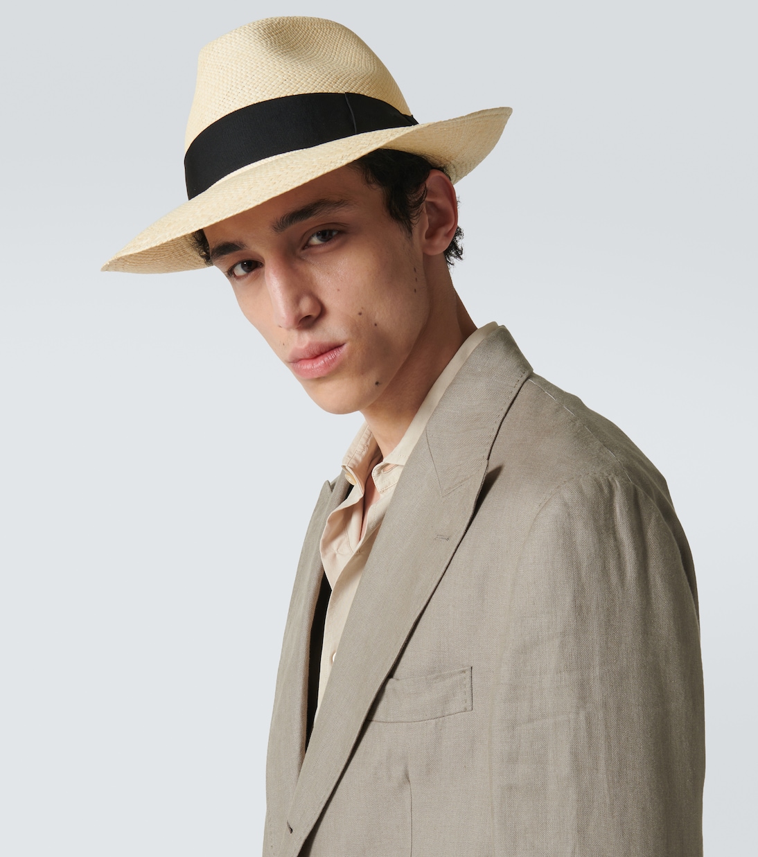 Hut Amedeo Quito aus Stroh | Borsalino