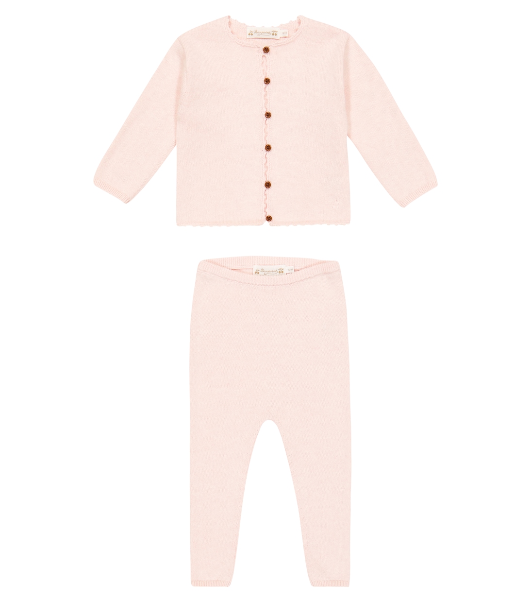 Baby Angelou cotton-blend T-shirt and pants | Bonpoint