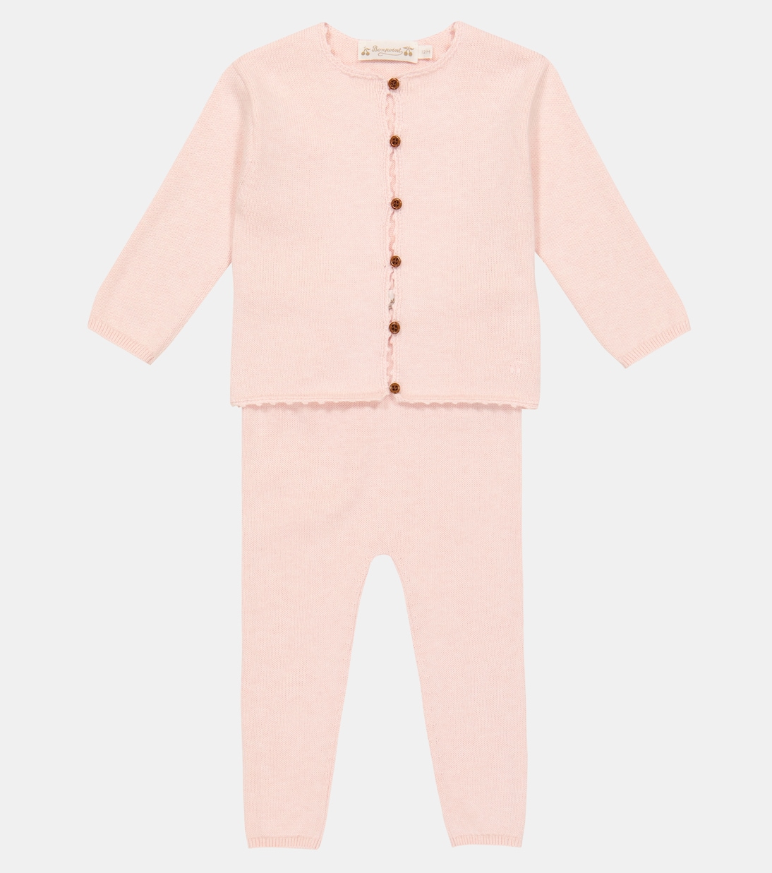 Baby Angelou cotton-blend T-shirt and pants | Bonpoint