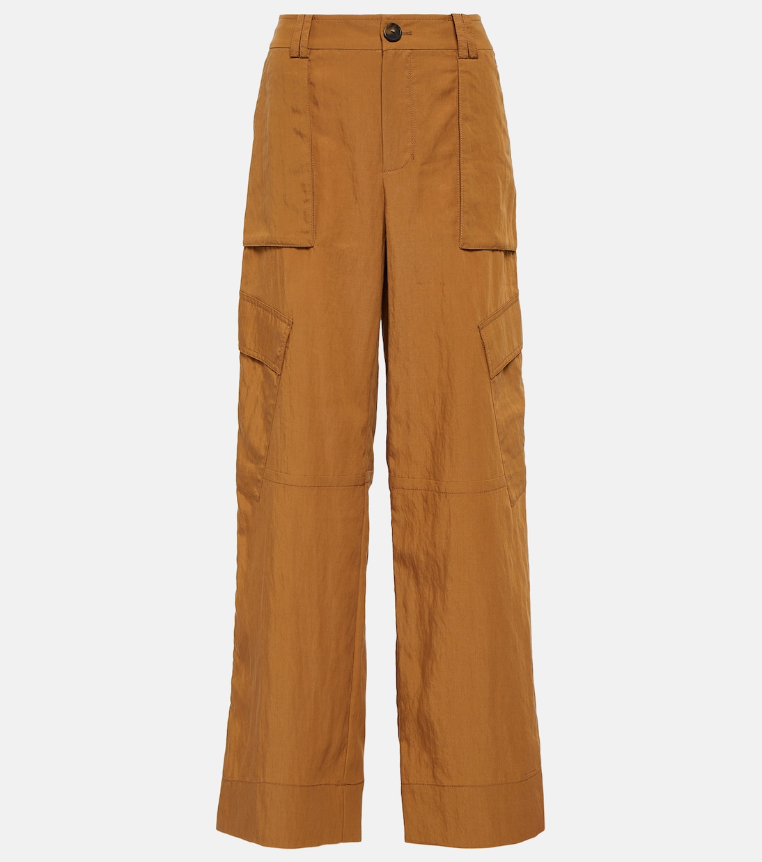 Mid-rise wide cargo pants | Vince