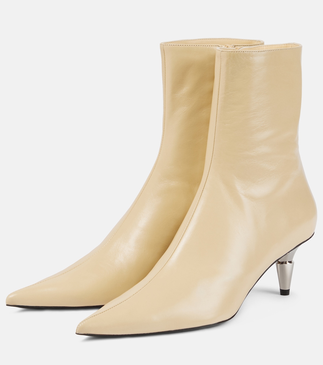 Spike leather ankle boots | Proenza Schouler