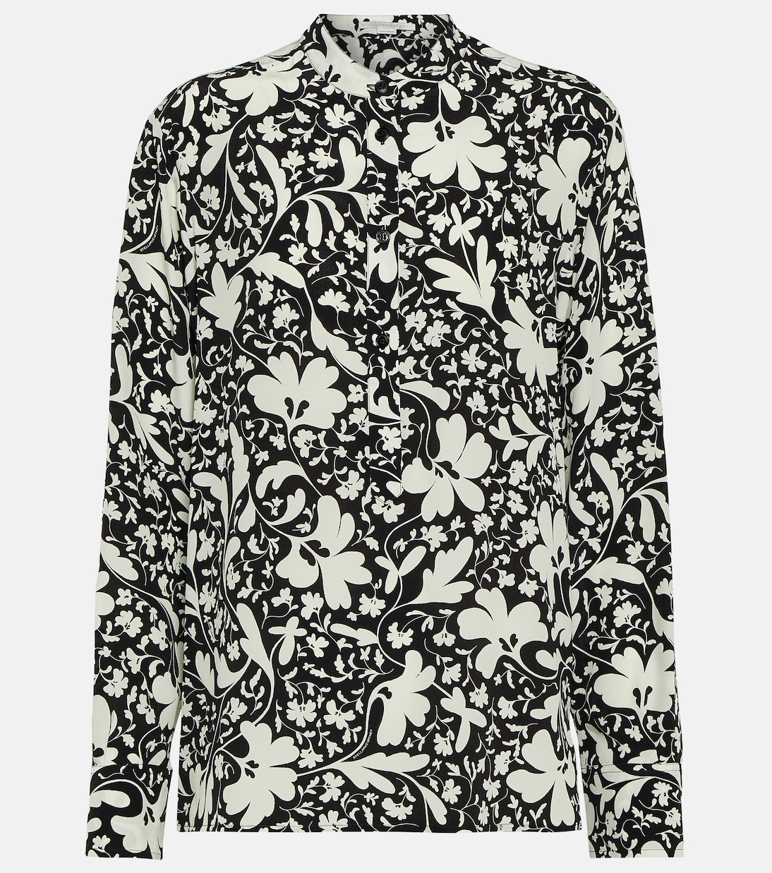 Chemise imprimée en soie | Stella McCartney
